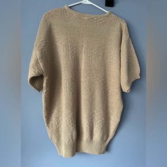 Vintage Givenchy Knit Sweater Pullover‎ Short Sleeve Size Womens Large - Picture 3 of 4